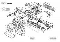 Bosch 0 603 270 642 Pbs 75 Ae Belt Sander Pbs75Ae Spare Parts